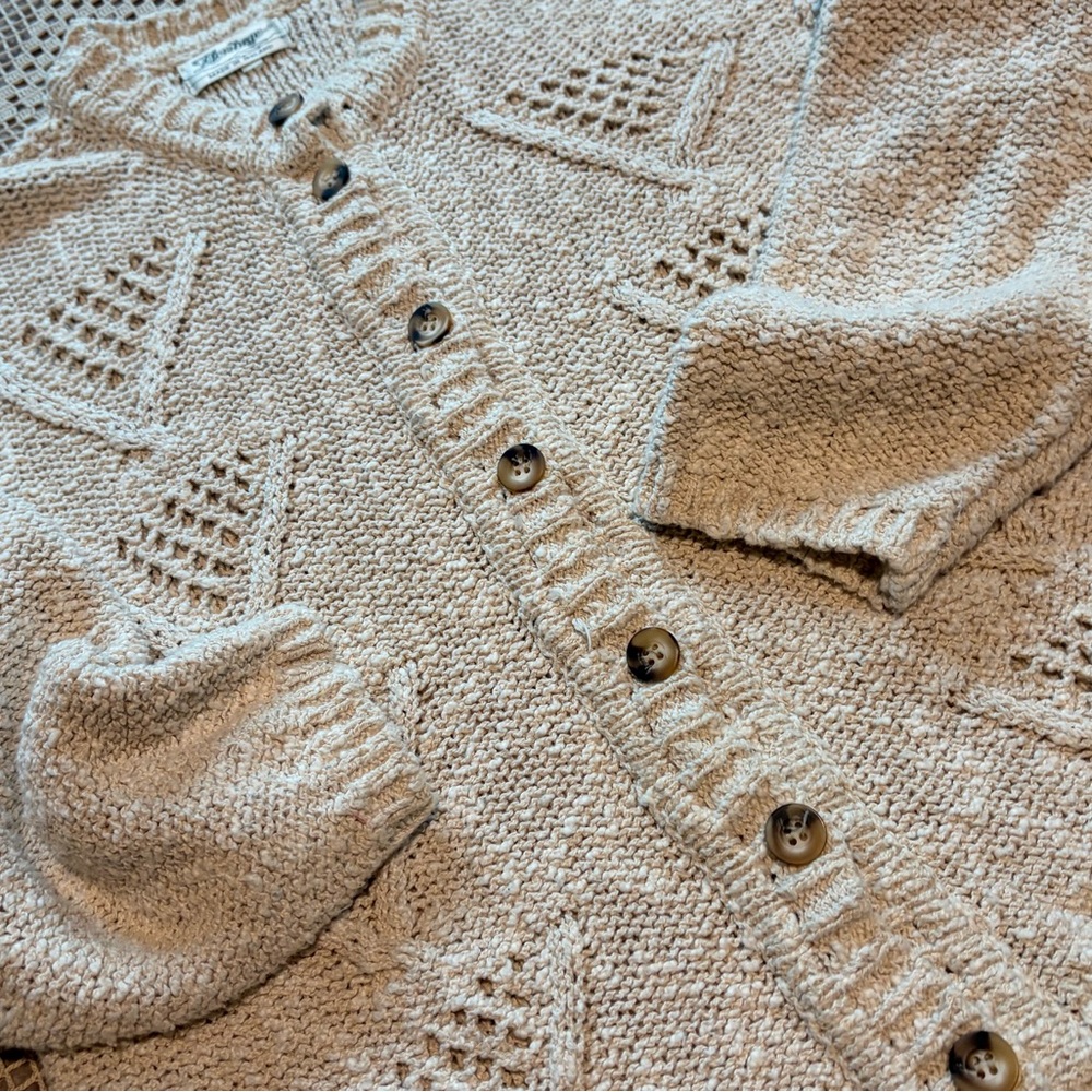 Heritage Irish Cotton/Linen Sweater